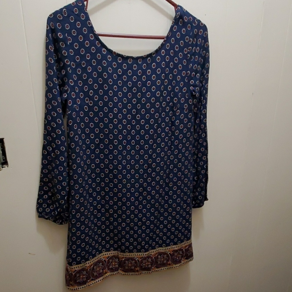 2/$10 Forever 21 Navy Tunic/Mini Dress